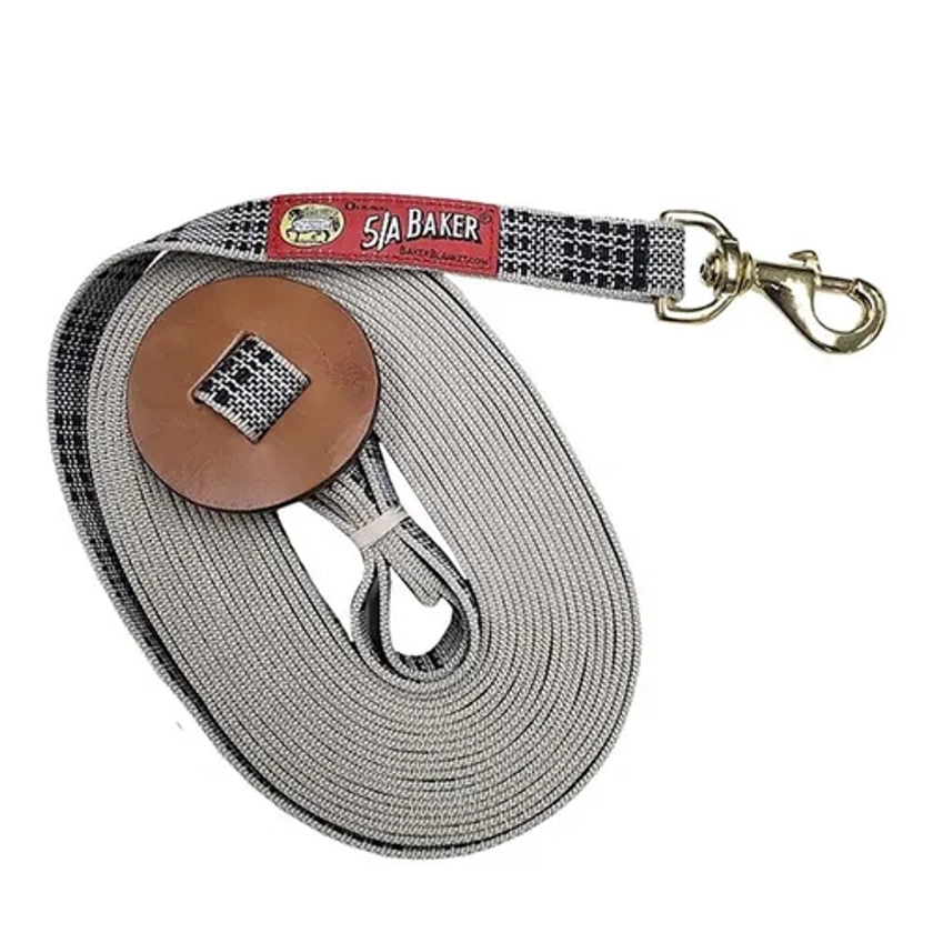 5/A Baker® Lunge Line with Snap | Dover Saddlery