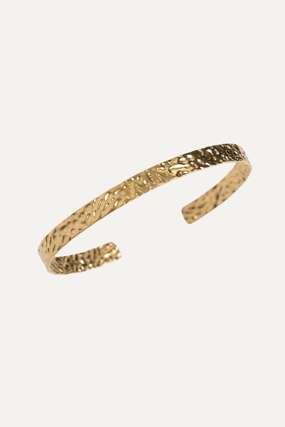 Hammered bangle - armband - Dutch jewelry Company