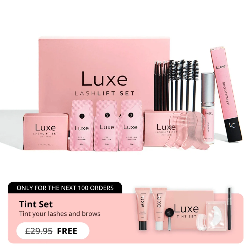 Luxe Lashlift Set + Free Tint Set