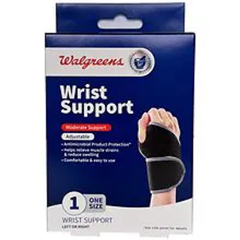 WalgreensWrist Support One Size1.0 ea