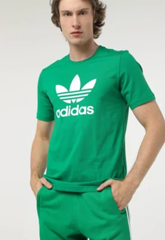 Camiseta adidas Originals Trefoil Verde