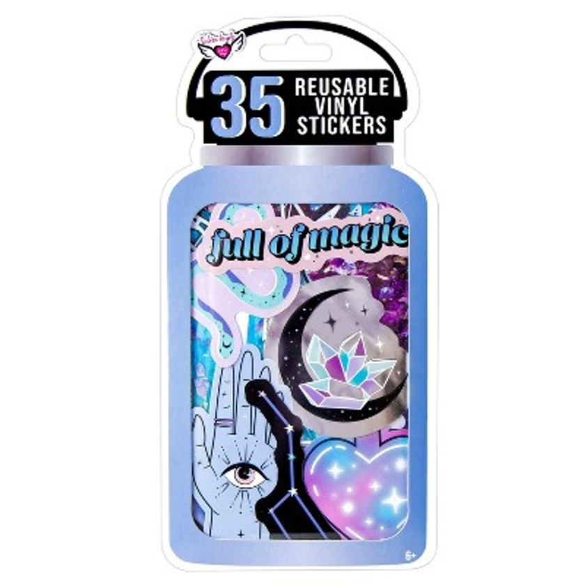 Fashion Angels Mystical Vinyl Water Bottle Sticker Pack 35pc