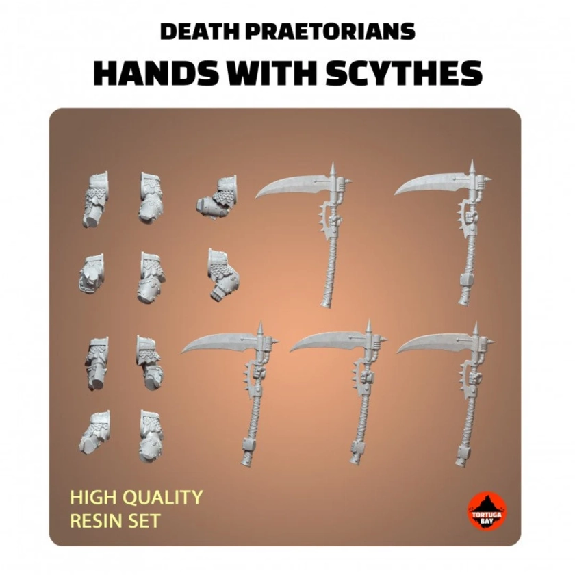 Death Praetorians Hands W/ Scythes - Etsy UK