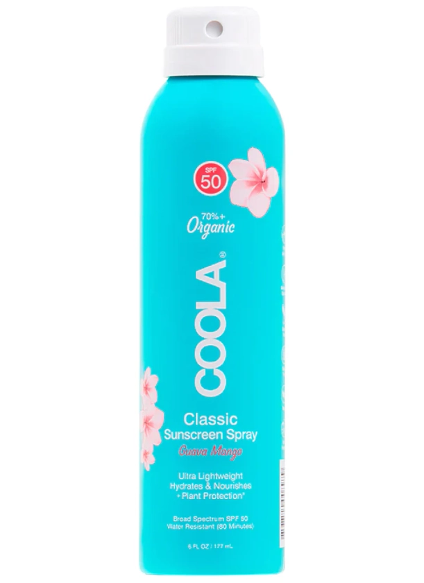 Coola Classic SPF50 Body Spray Guava Mango