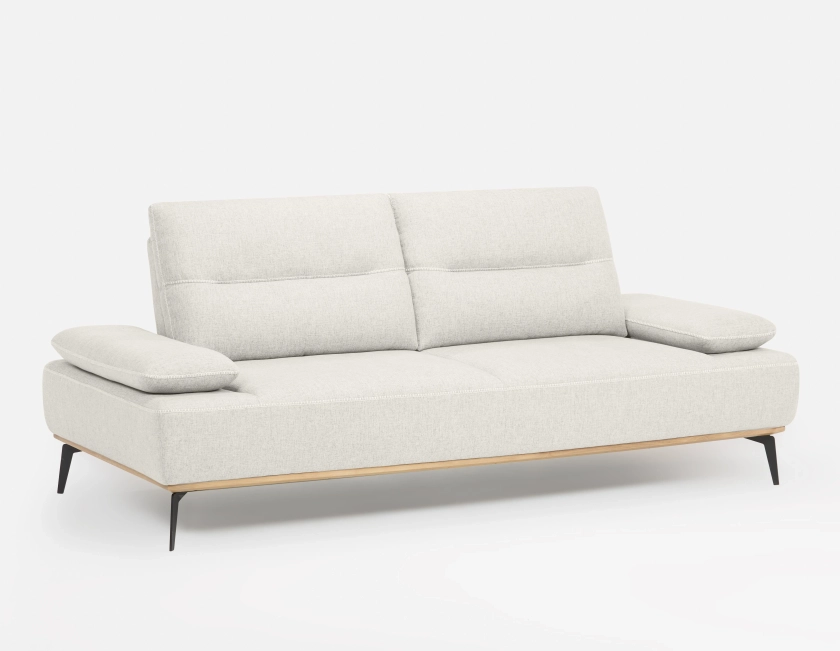 NIMES 3-seater sofa with adjustable backrests and arms | Structube