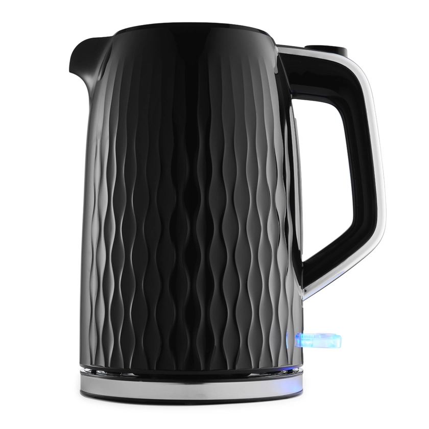 1.7L Kettle - Black and Silver Look