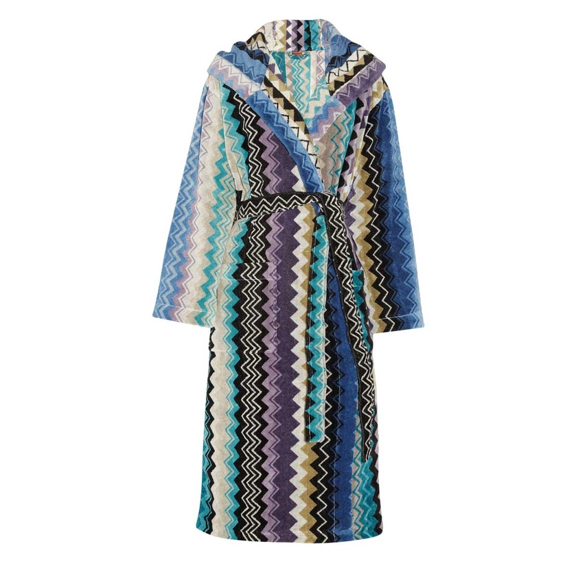 Missoni Home Giacomo Hooded Bathrobe, 170 | Dotmaison