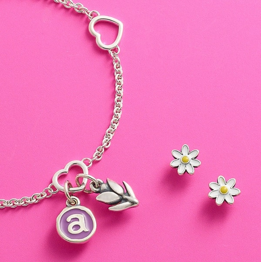 Buy Connected Hearts Charm Bracelet for USD 78.00-1375.00 | James Avery