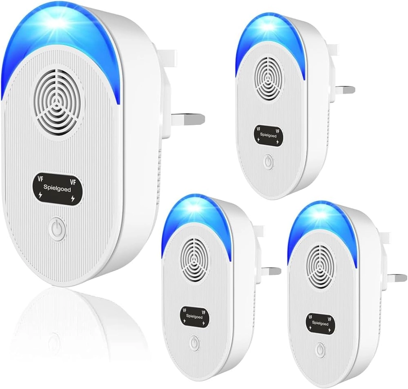 Ultrasonic Pest Repeller, Powerful Mouse Repellent plug in Pest Control - Ideal for Mice, Rats, Mosquitoes, Cockroach, Moths, Ants