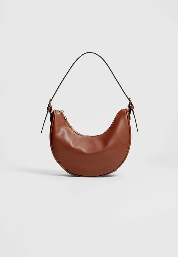 Half-moon shoulder bag - Women's Bags and backpacks | Stradivarius United Kingdom