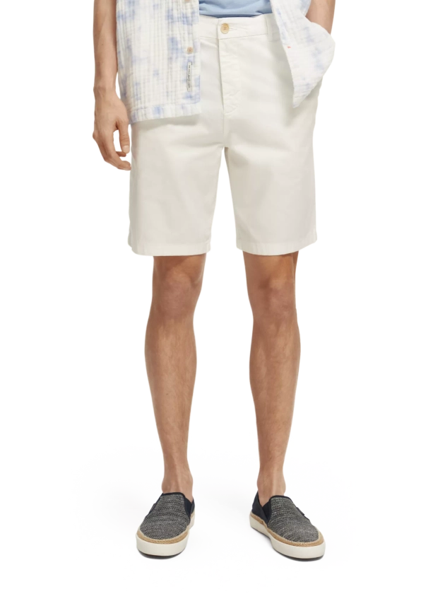 The Stuart garment-dyed chino shorts