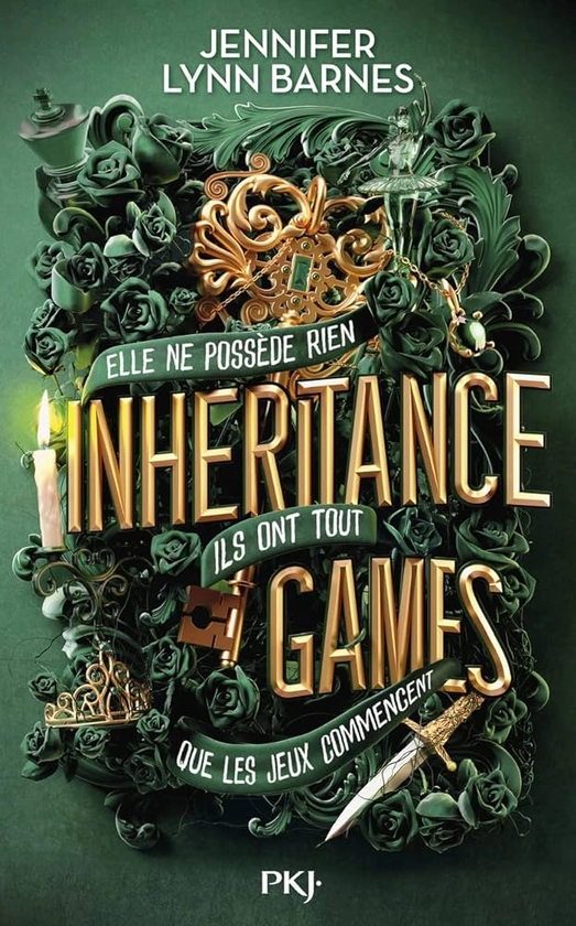 Inheritance Games - tome 01 (1) : Barnes, Jennifer Lynn, Fournier, Guillaume: Amazon.fr: Livres