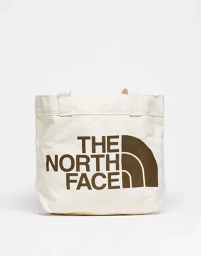 The North Face - Half Dome - Tote-bag avec grand logo - Blanc cassé