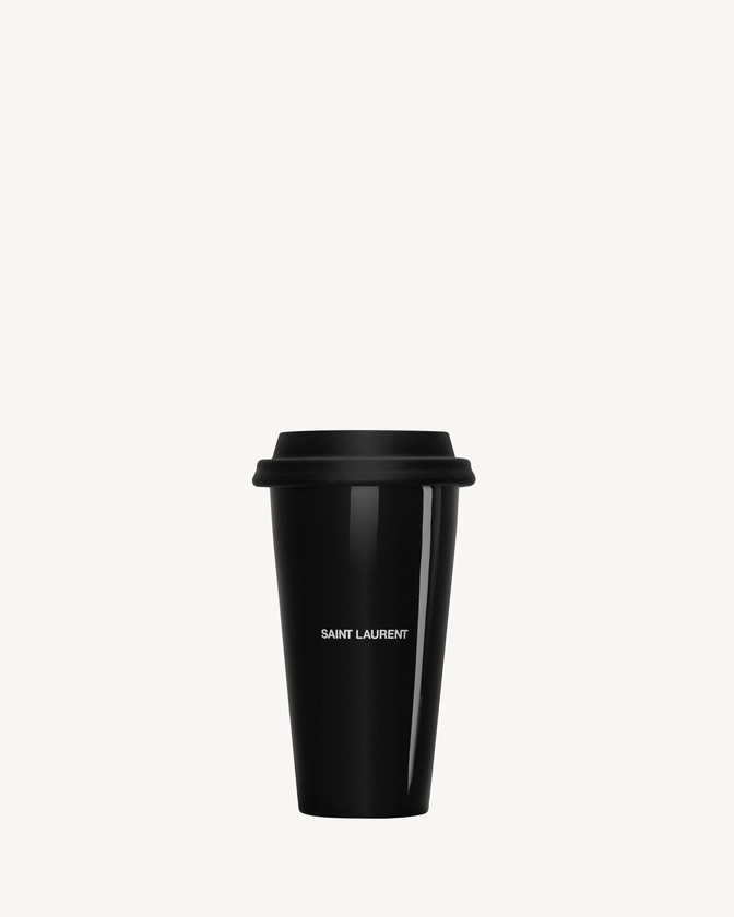 Coffee mug in ceramic | Saint Laurent | YSL.com