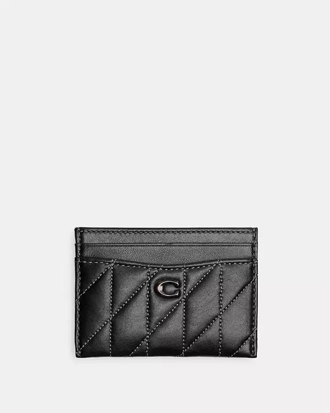 COACH®: Essential Card Case With Pillow Quilting