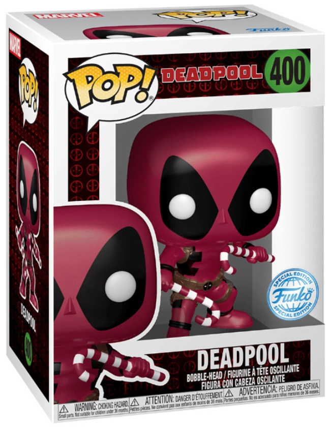 Figurine Pop Deadpool [Marvel] #400 pas cher : Deadpool - Métallique