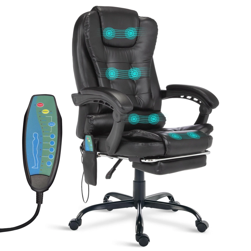 Massage Office Chair | Blisswood™™ Ergonomic Computer Gaming Desk Chair