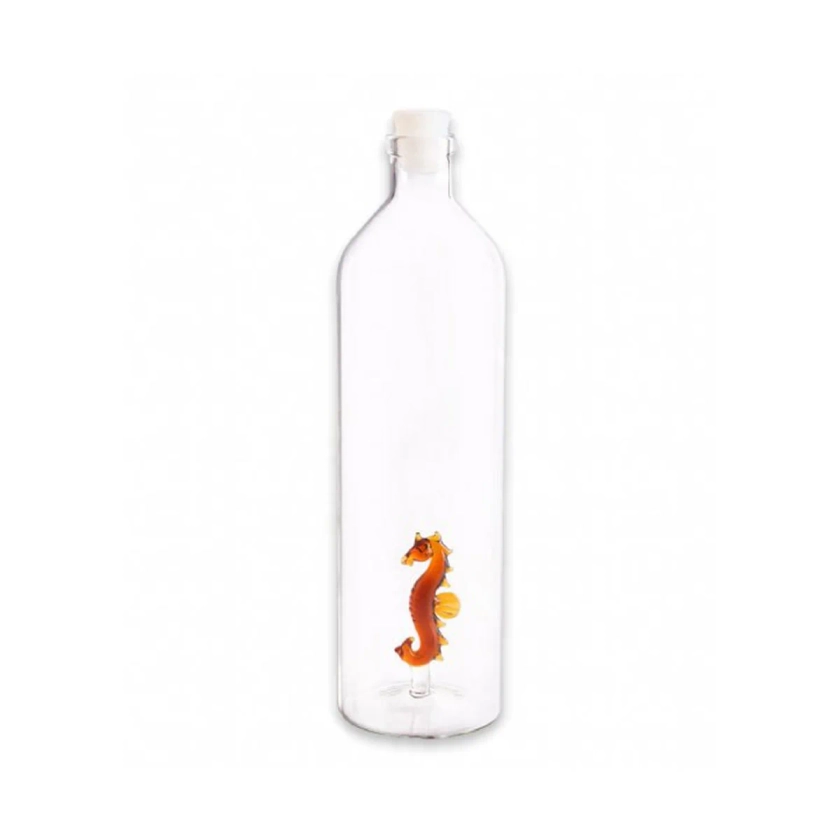 Bouteille Sea Horse Atlantis en verre borosilicate -1.2L