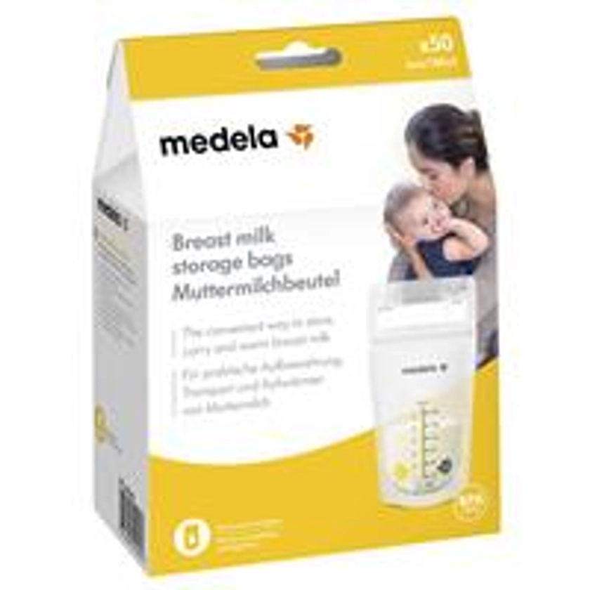 Buy Medela Breast Milk Storage Bags 50 Pack Online at Chemist Warehouse®