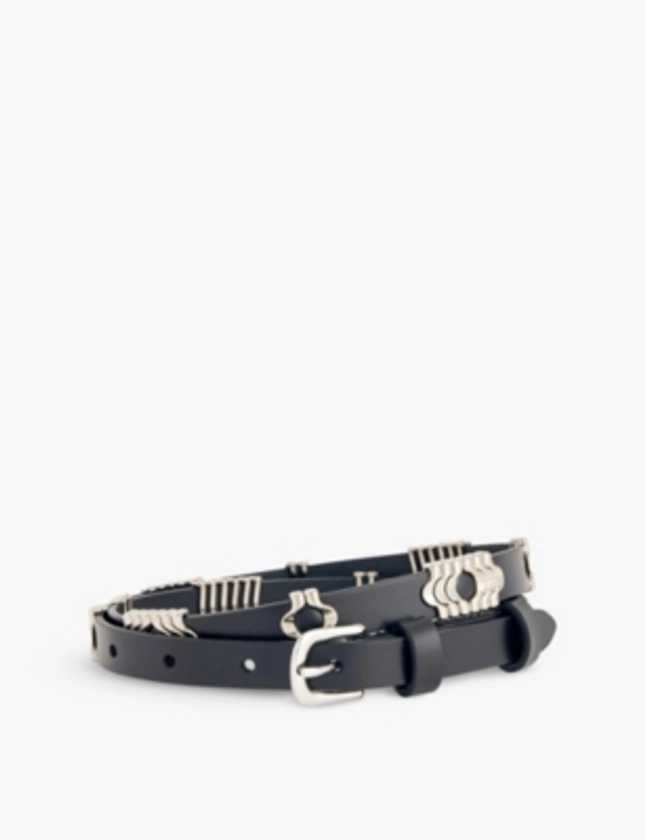 ISABEL MARANT - Odena embellished leather belt | Selfridges.com