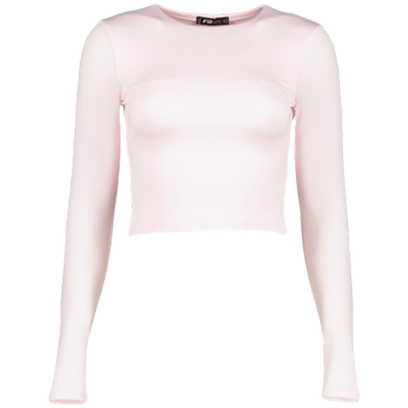 Long sleeve with roundneck | Rose | NEW YORKER