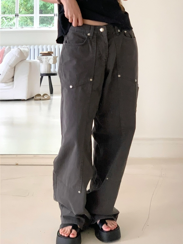 dark carpenter pants - moselle