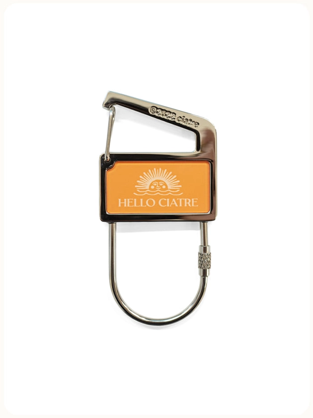 HS x CIATRE Carabiner_Orange