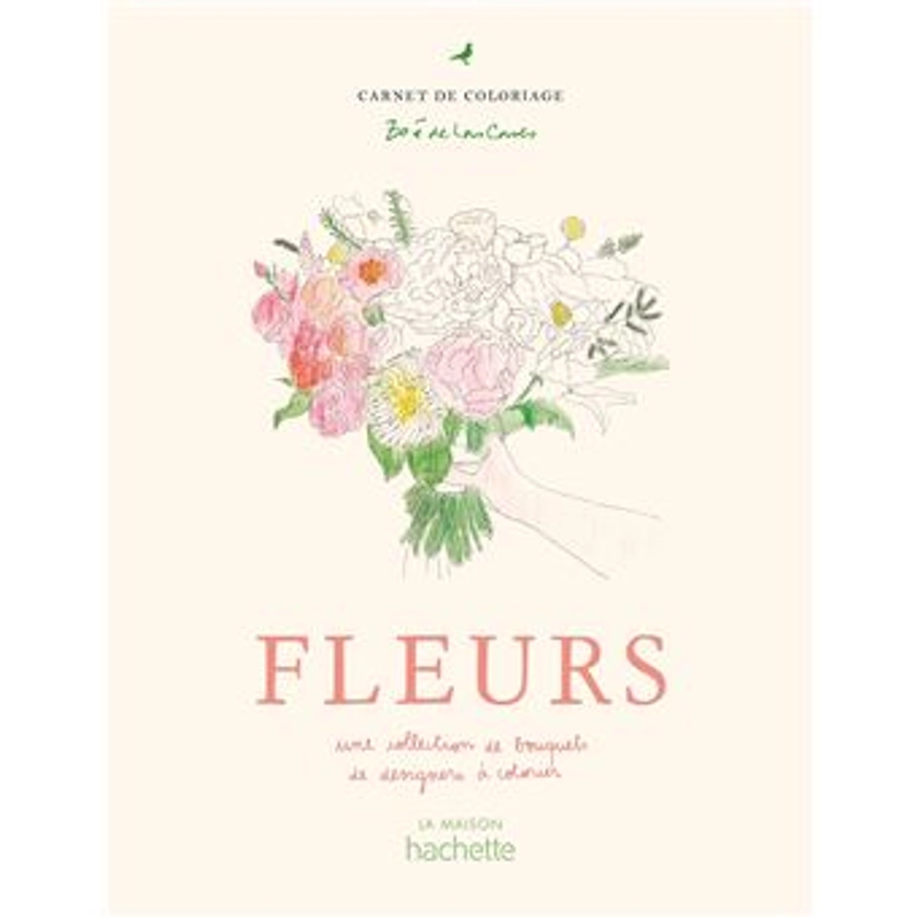 Fleurs : Une collection de bouquets de designers à colorier