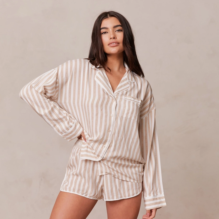 Pinstripe Pyjama Shirt - Nerts