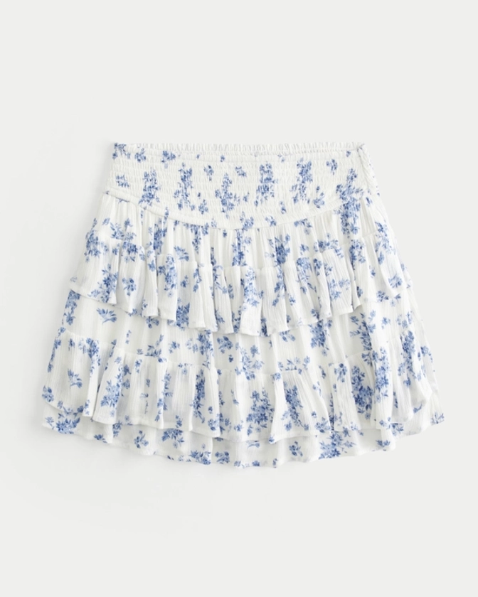 Femmes Minijupe-short à volants | Femmes Nouveautés | HollisterCo.com