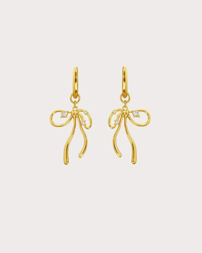 The Miffy Earrings in Gold | En Route Jewelry | En Route Jewelry