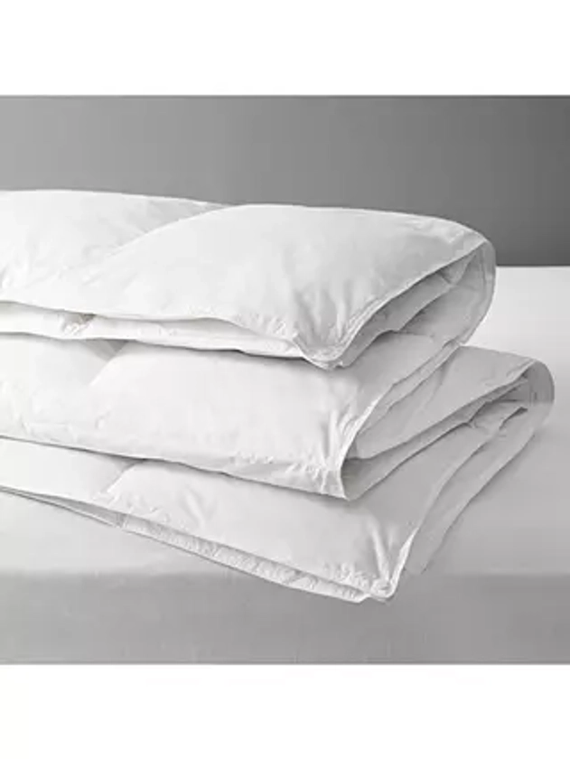 John Lewis Natural Duck Down 60/40 Duvet 3-in-1 Duvet, 13.5 Tog (4.5 + 9 Tog)