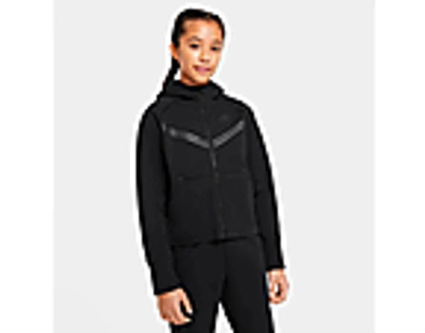 Girls' Nike Sportswear Tech Fleece Full-Zip Hoodie