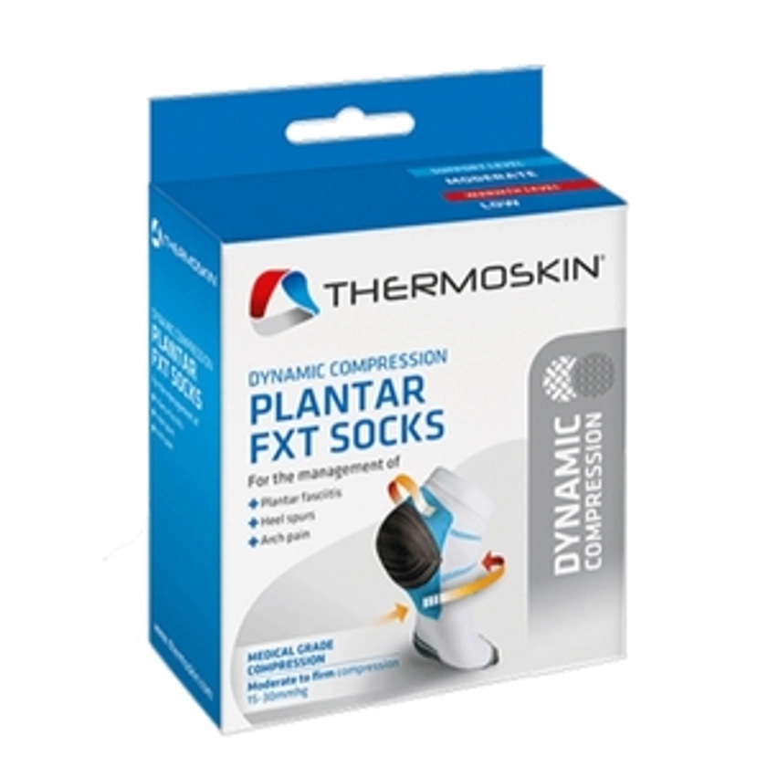 Thermoskin Plantar FXT Compression Socks Ankle Medium White 1 Each | Household Essentials | Priceline