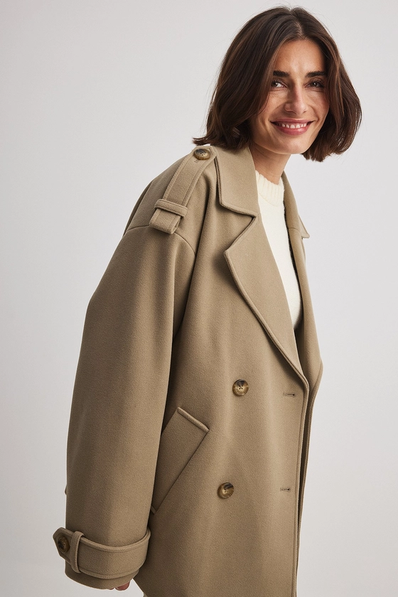 Manteau court Beige