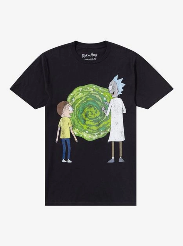 Rick And Morty Portal Two-Sided T-Shirt | Hot Topic