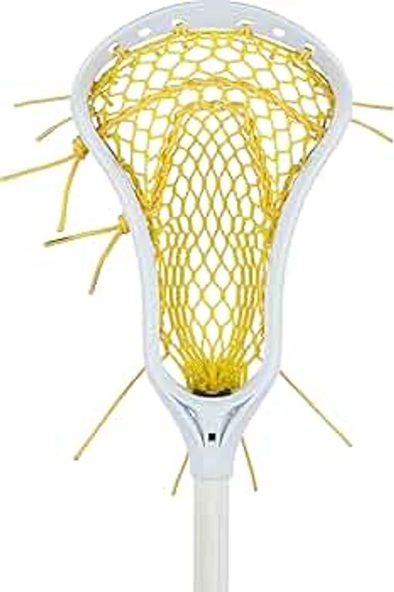 StringKing Women’s Complete Lacrosse Stick with Metal 2 W Shaft and Women's Type 4 Mesh