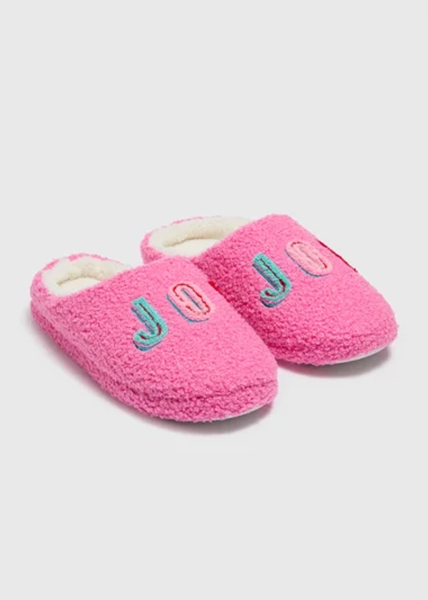 JOY Pink Mule Slippers