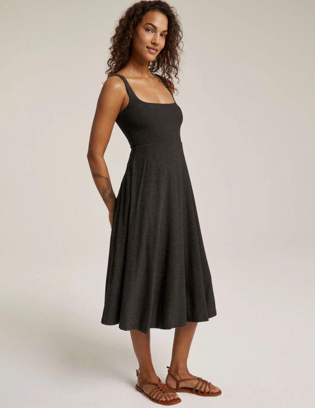 Featherweight At The Ready Square Neck Dress | Beyond Yoga