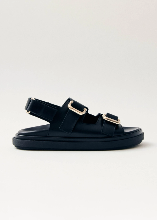 Harper Black Sandal | ALOHAS