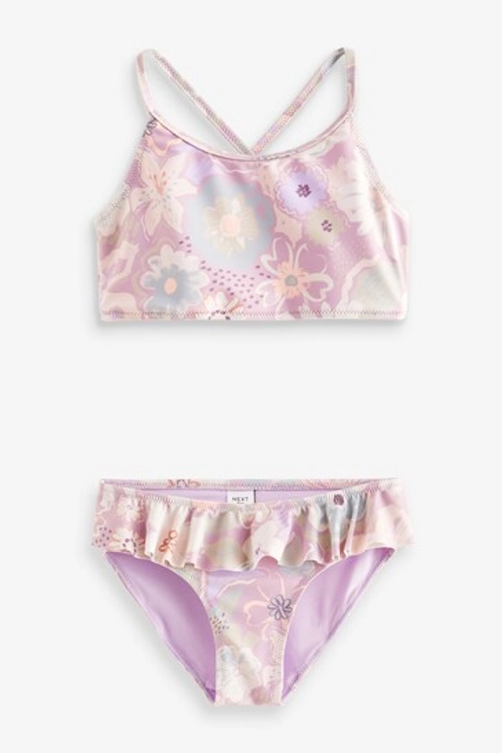 Buy Purple Floral Bikini (3-16yrs) from the Next UK online shop