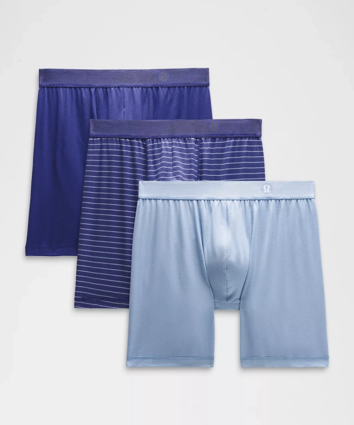 Always In Motion Long Mesh Boxer 7" *3 Pack | Men's Underwear | lululemon