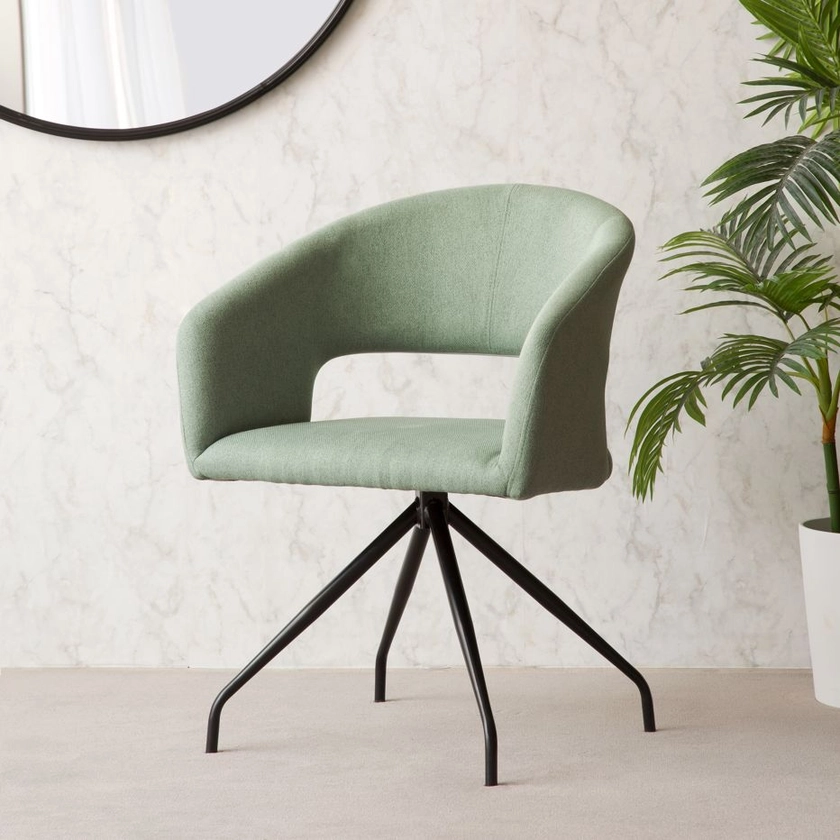 Austen silla de escritorio de color verde | Banak