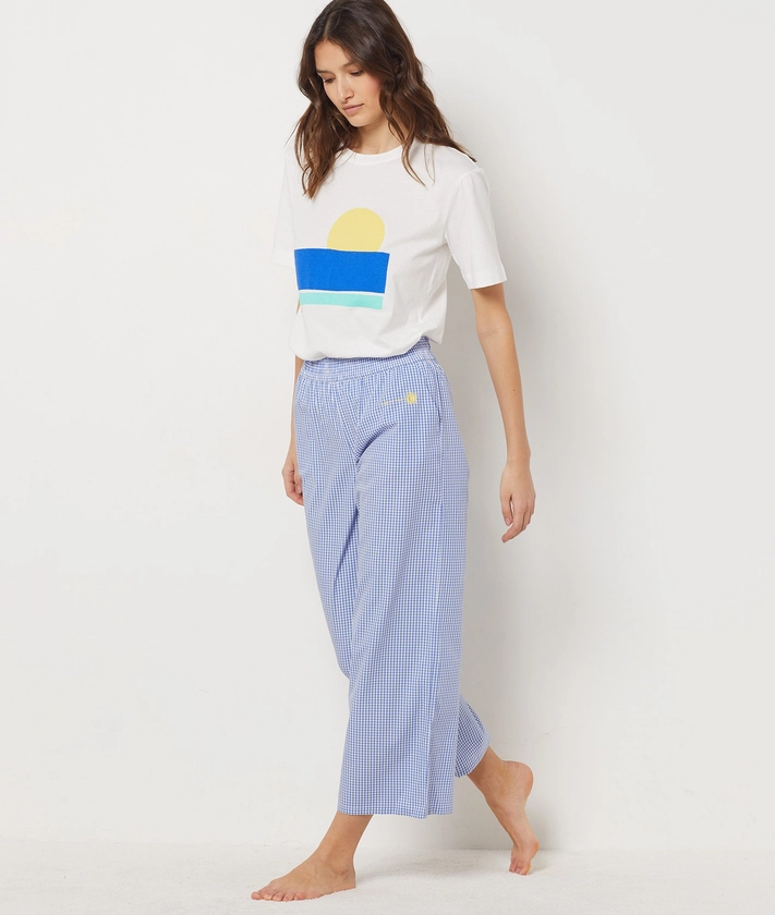 Pantalon de pyjama coupe large COTTON - ETAM