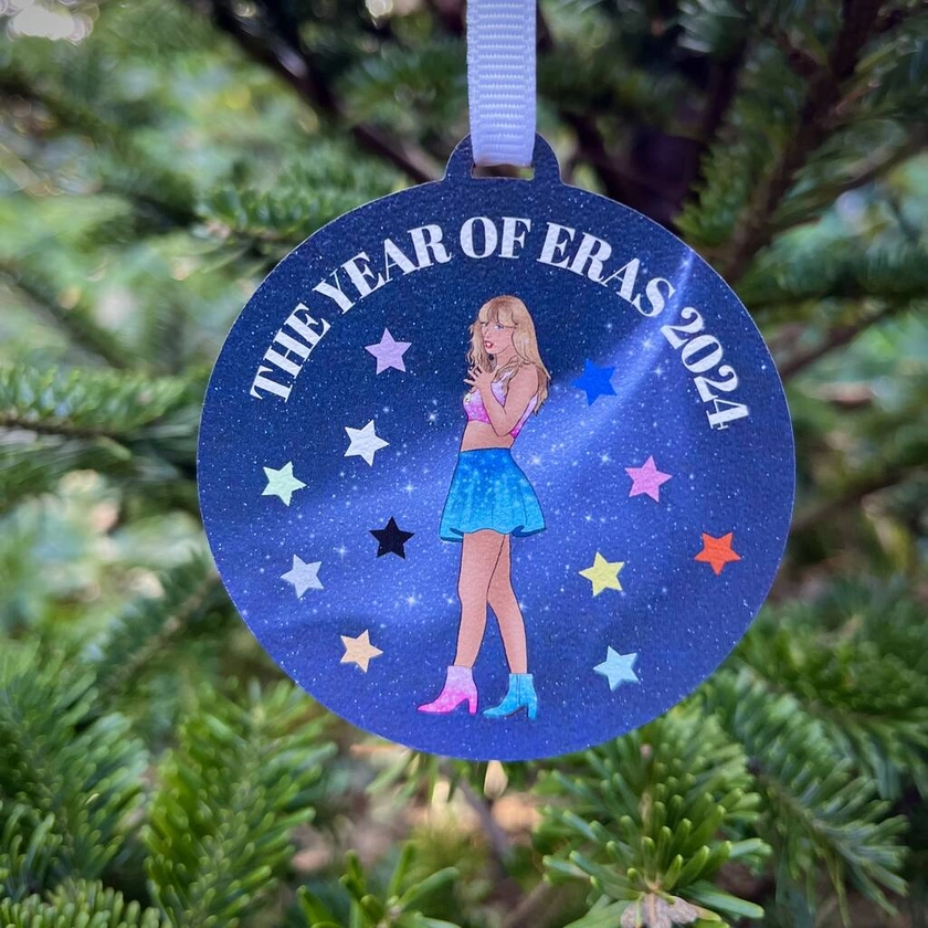 The Year Of Eras 2024 Taylor Swift Inspired Christmas Decoration