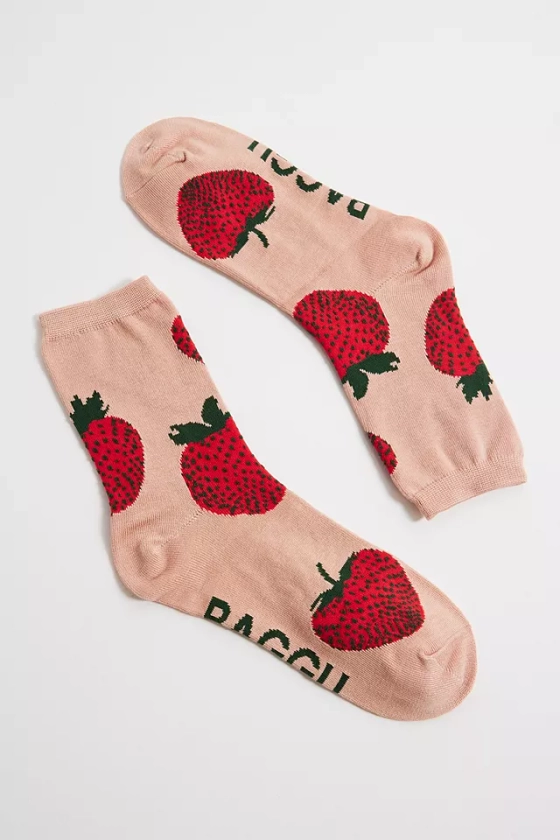 BAGGU Strawberry Socks