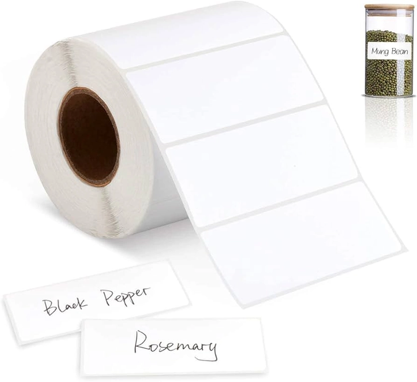 1000 Self Adhesive Address Labels On Roll Sticky Stickers 89mm x 36mm : Amazon.co.uk: Stationery & Office Supplies