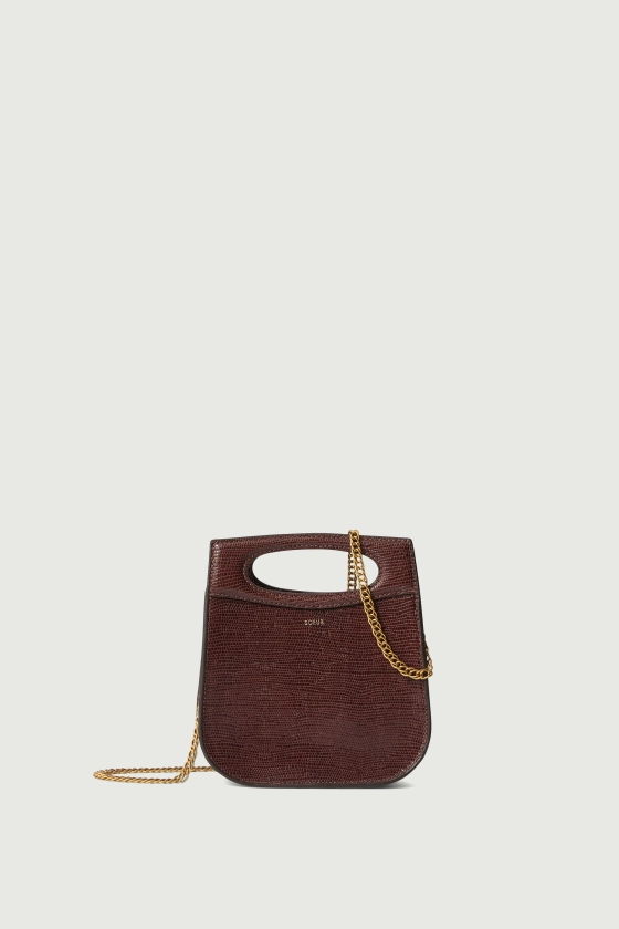 SAC CHERI MINI MARRON