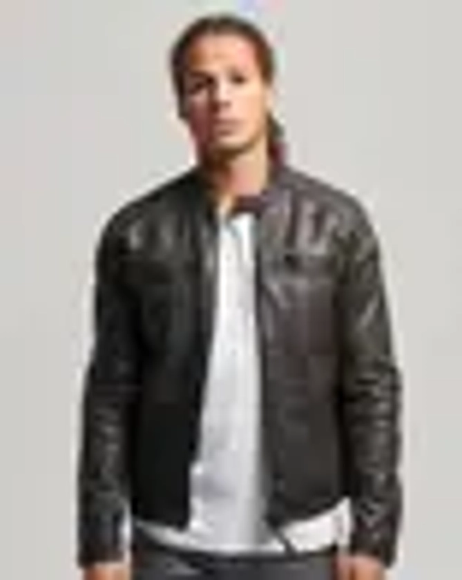 Buy Anthracite Jackets & Coats for Men by SUPERDRY Online | Ajio.com