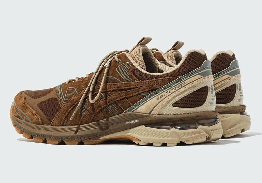 nonnative x ASICS GEL-Terrain Gore-Tex Brown